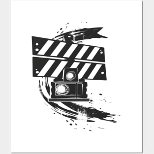 Clapperboard composition Posters and Art